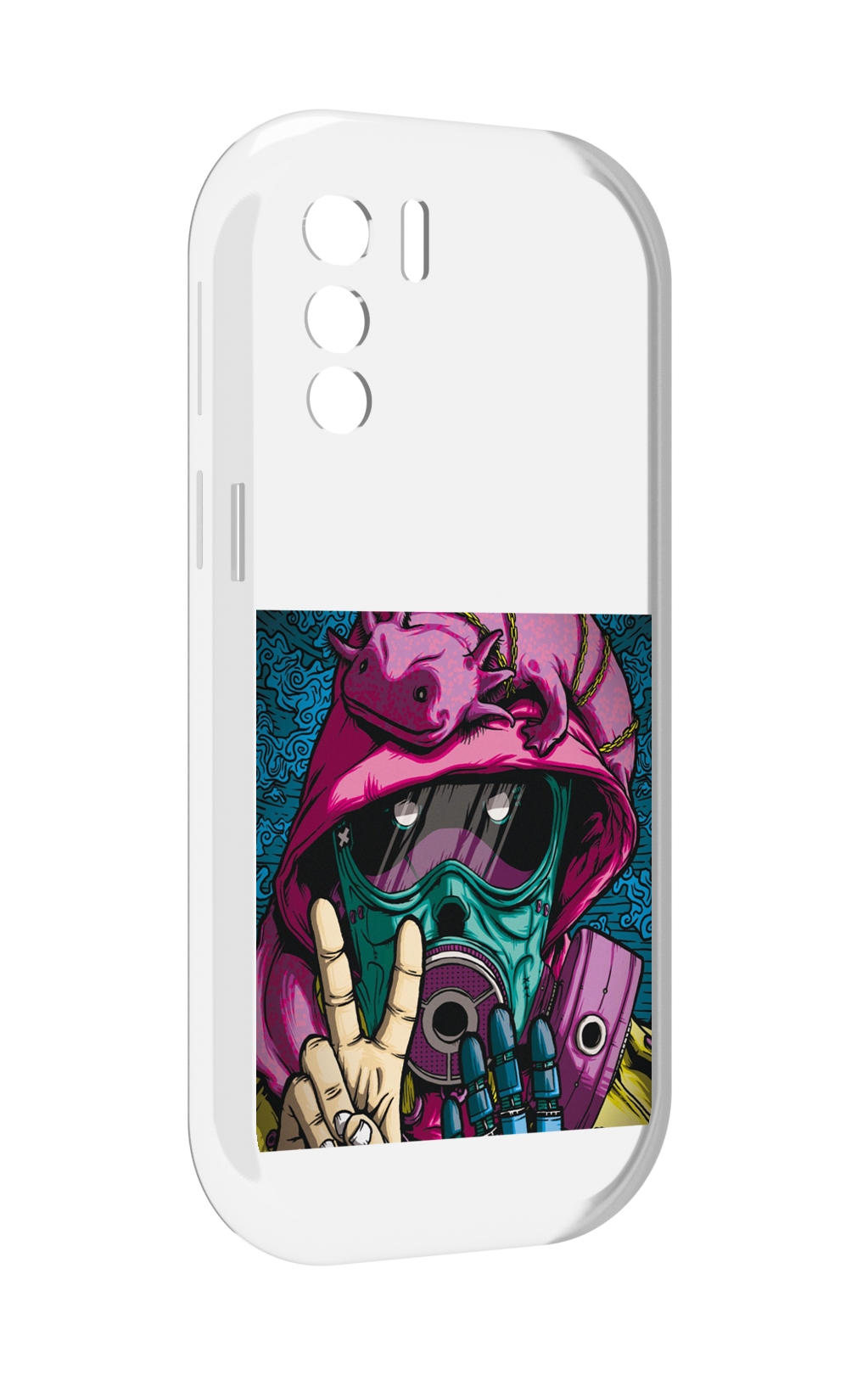 

Чехол MyPads Всем-мир для UleFone Note 13P, Прозрачный, Tocco
