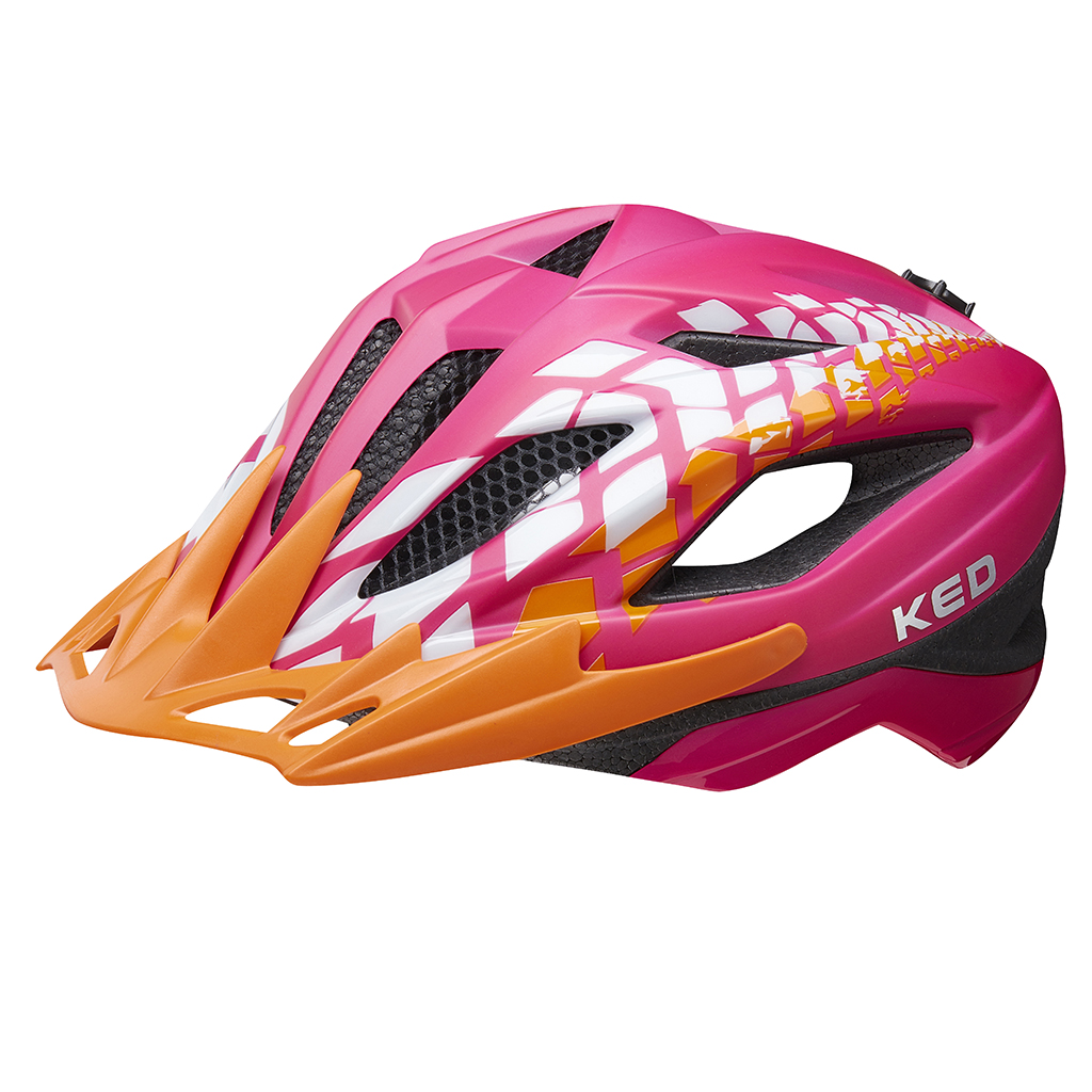 фото Велосипедный шлем ked street junior pro, pink, s