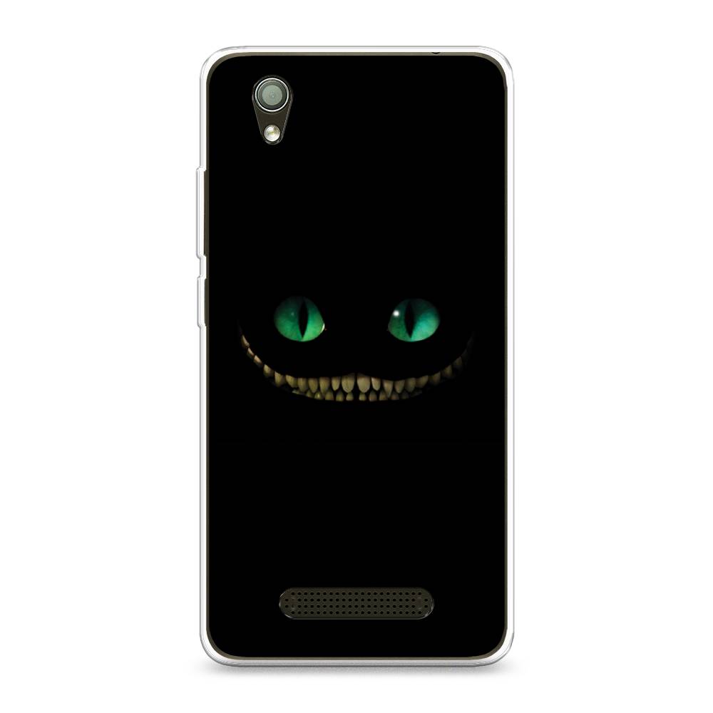 

Чехол Awog на ZTE Blade X3 / ЗТЕ Блэйд X3 "Зеленоглазый чеширский кот", 130650-10