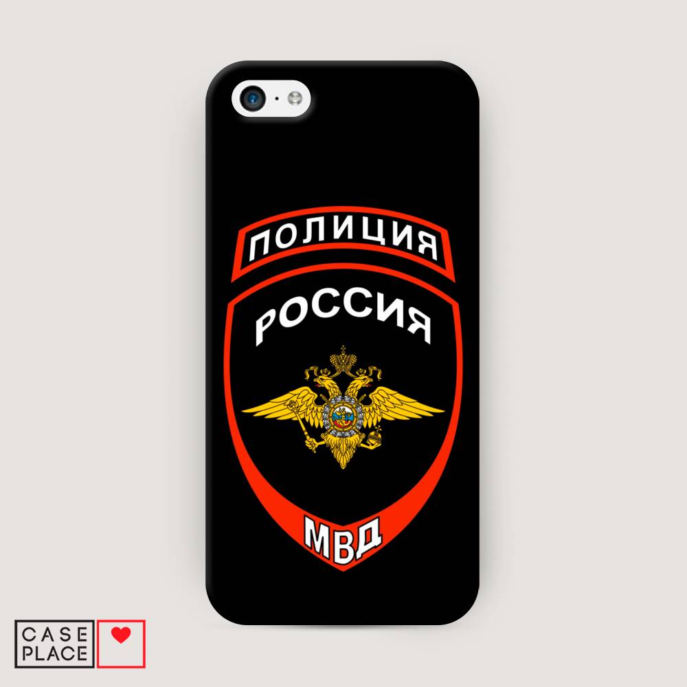 

Пластиковый чехол "Полиция шеврон" на Apple iPhone 5C, 10220-4
