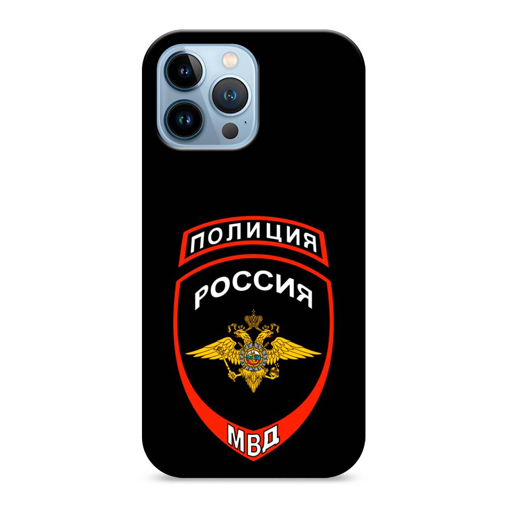 фото Пластиковый чехол "полиция шеврон" на apple iphone 13 pro max awog