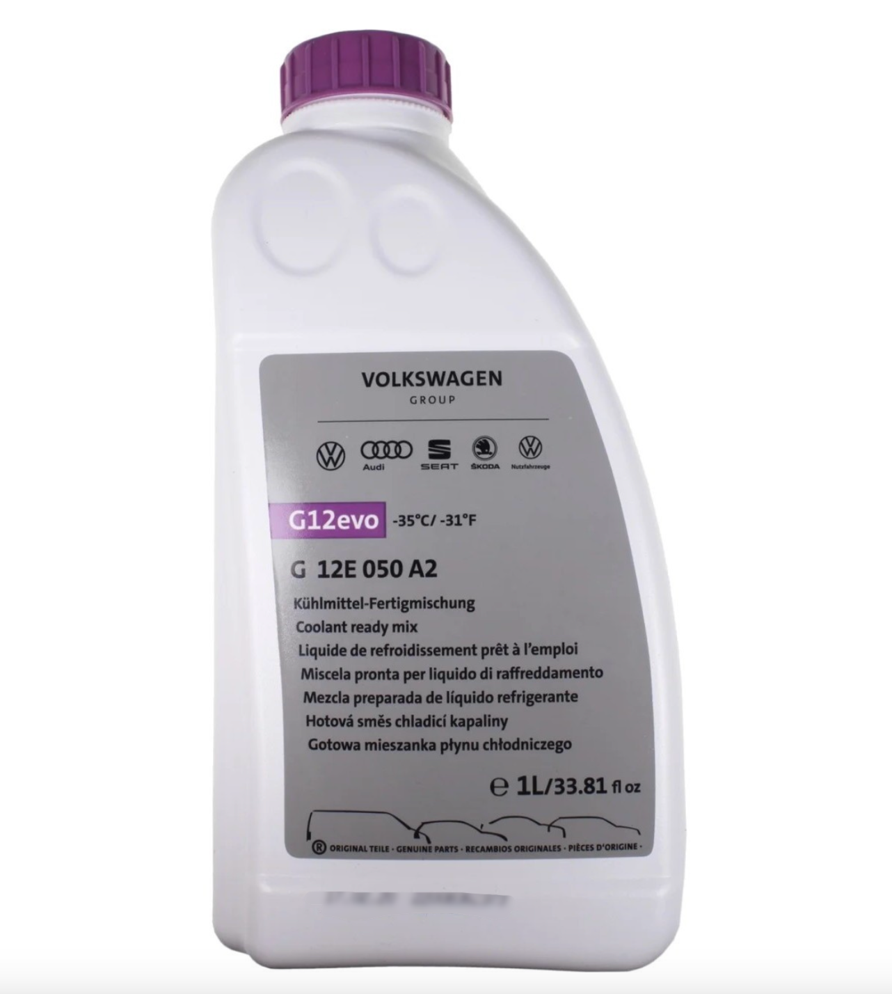 

Антифриз Фиолетовый Vag Coolant 1л G12e050a2 VAG арт. G12E050A2