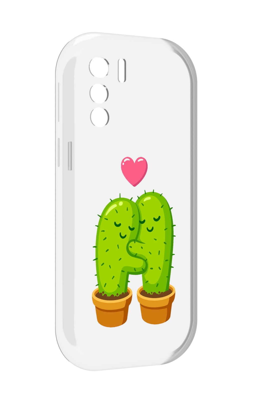 

Чехол MyPads Влюбленные-кактусы для UleFone Note 13P, Прозрачный, Tocco