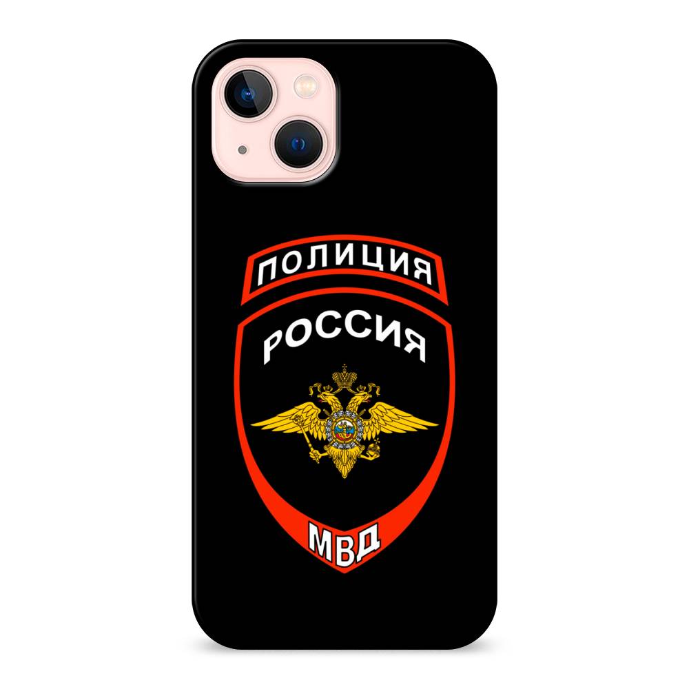 

Пластиковый чехол "Полиция шеврон" на Apple iPhone 13, 14220-4