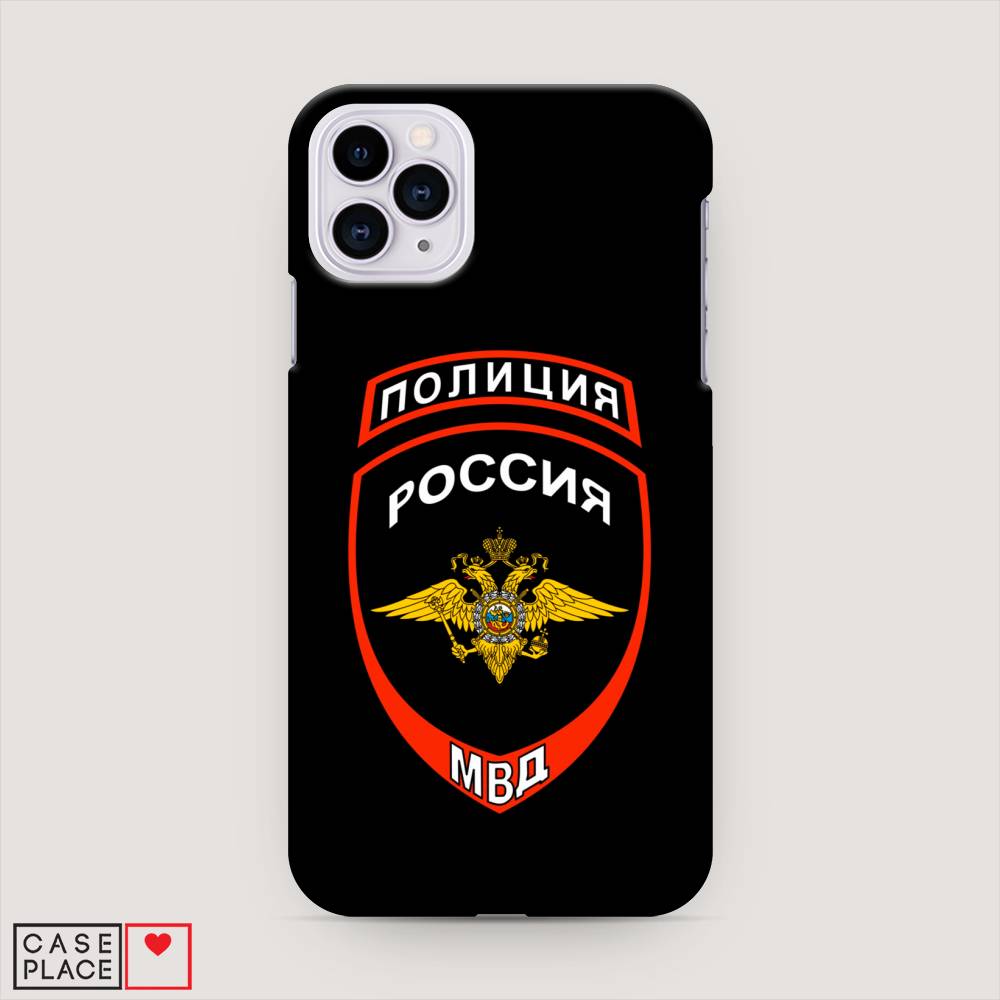 

Пластиковый чехол "Полиция шеврон" на Apple iPhone 11 Pro Max, 12220-4