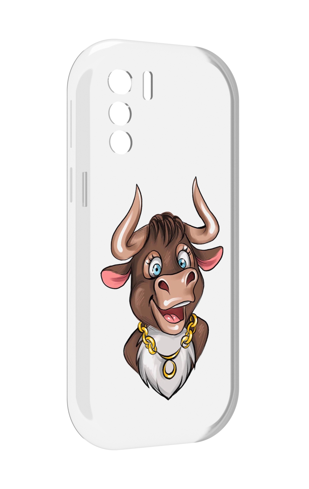 

Чехол MyPads Бычок для UleFone Note 13P, Прозрачный, Tocco