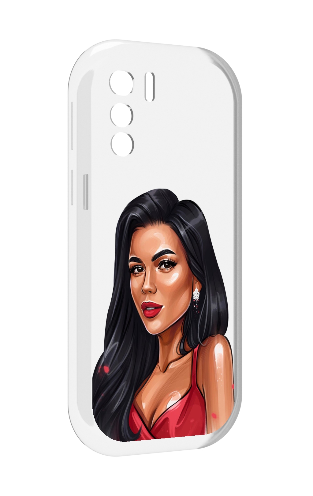 

Чехол MyPads Брюнетка-в-красном-платье для UleFone Note 13P, Прозрачный, Tocco