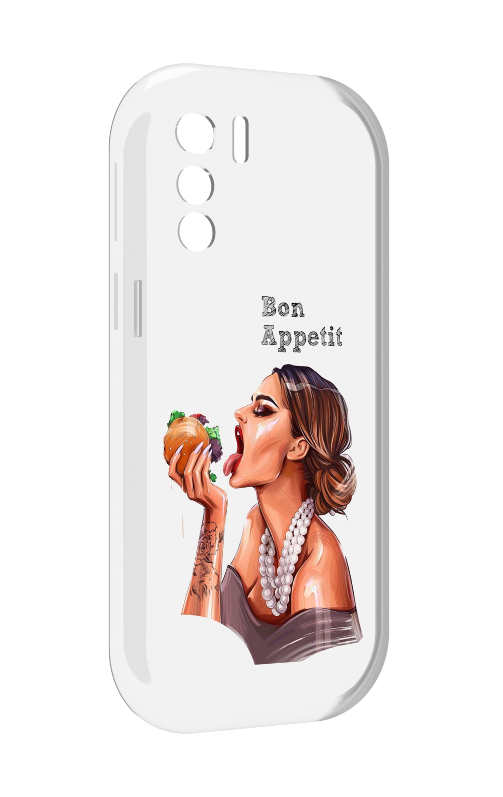

Чехол MyPads Бон-аппетит для UleFone Note 13P, Прозрачный, Tocco