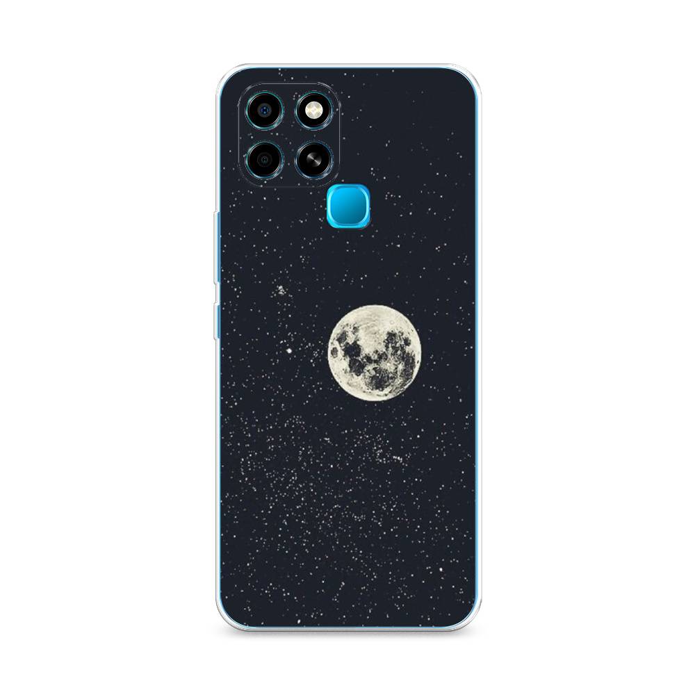 

Чехол для Infinix smart 6 "Полнолуние", Красный, 3101050-2