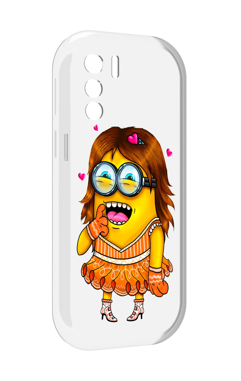 

Чехол MyPads Миньон девочка для UleFone Note 13P, Прозрачный, Tocco