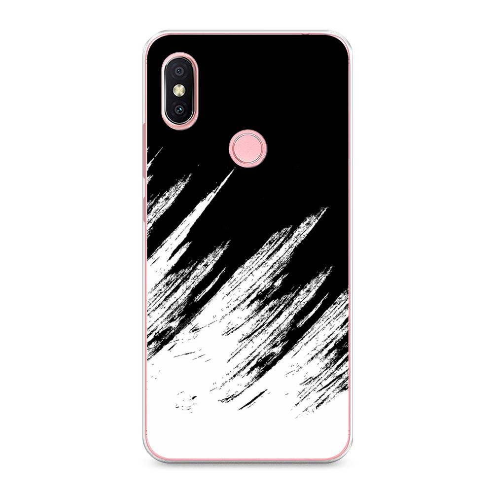 

Чехол Awog на Xiaomi Redmi S2 (Redmi Y2) "Черно белые брызги", Разноцветный, 33650-3