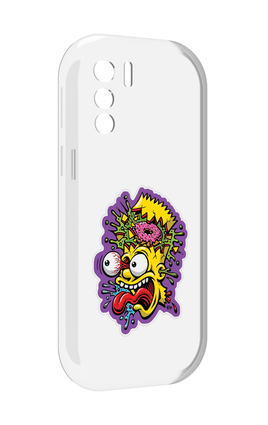 

Чехол MyPads Барт-Симпсон для UleFone Note 13P, Прозрачный, Tocco