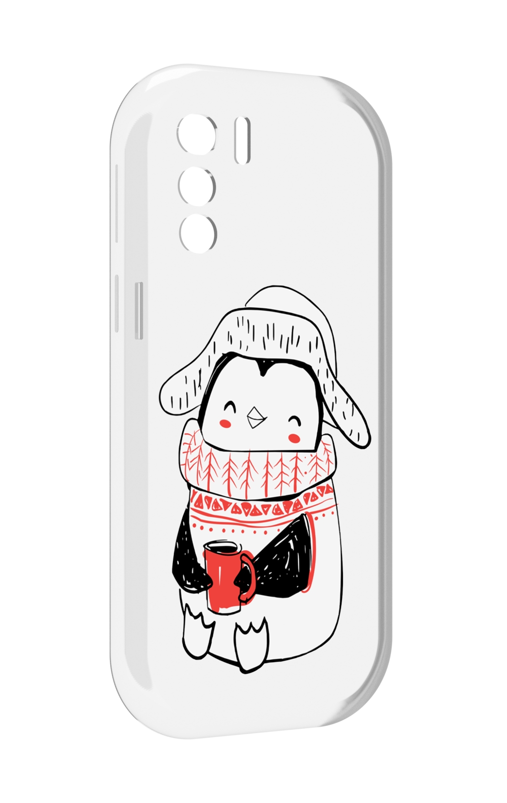 

Чехол MyPads Милый пингвин для UleFone Note 13P, Прозрачный, Tocco
