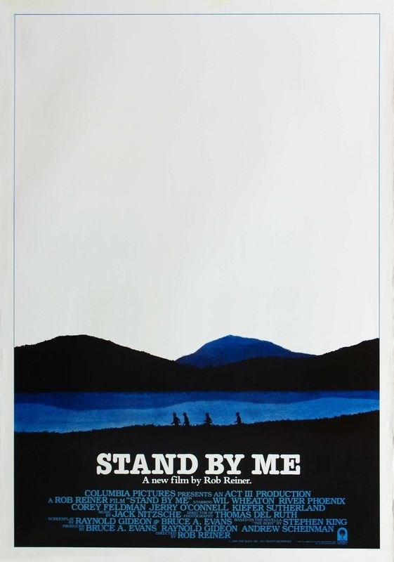 

Постер к фильму "Останься со мной" (Stand by Me) Оригинальный 35,6x50,8 см