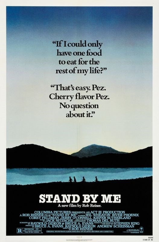 

Постер к фильму "Останься со мной" (Stand by Me) A2