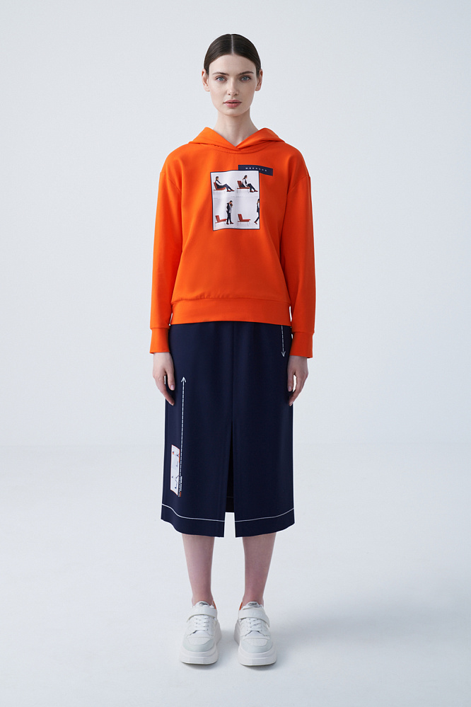 

Толстовка женская M.REASON 14.7987.5.T1918.12 A2.22 красная 46 RU, 14.7987.5.T1918.12 A2.22