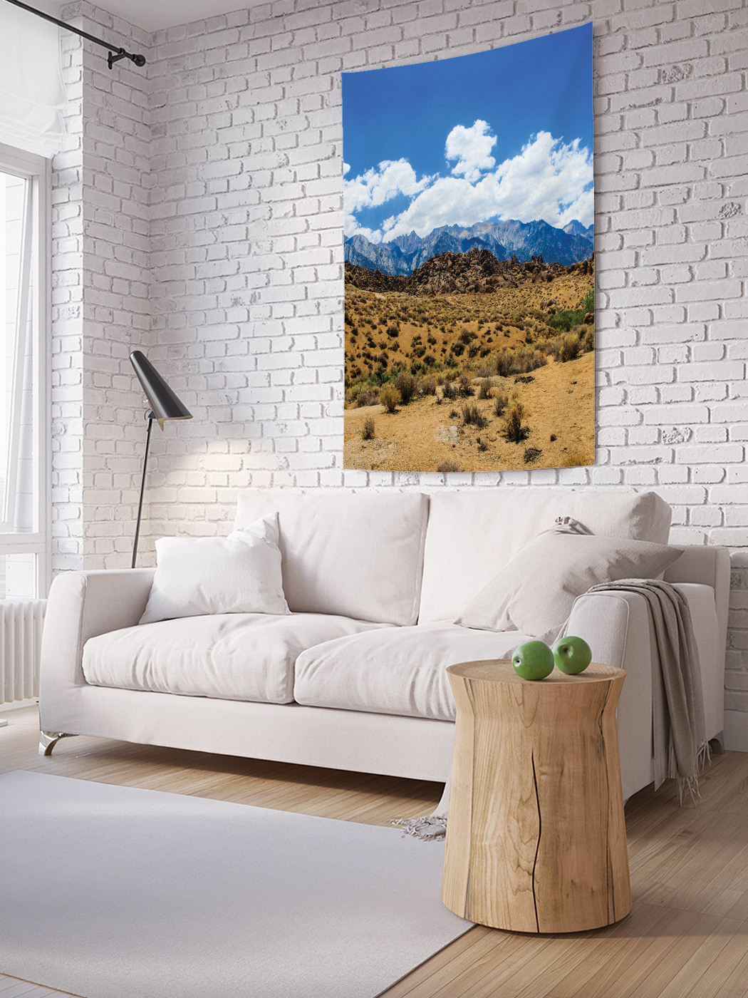 

Вертикальное фотопанно на стену JoyArty Горы Невады 100x150 см, Горы Невады
