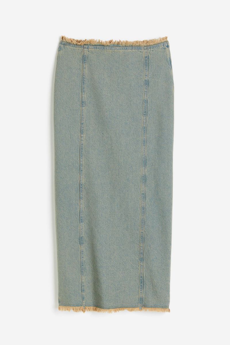 

Юбка женская H&M 1209996 голубая 56 EU, Голубой, 1209996
