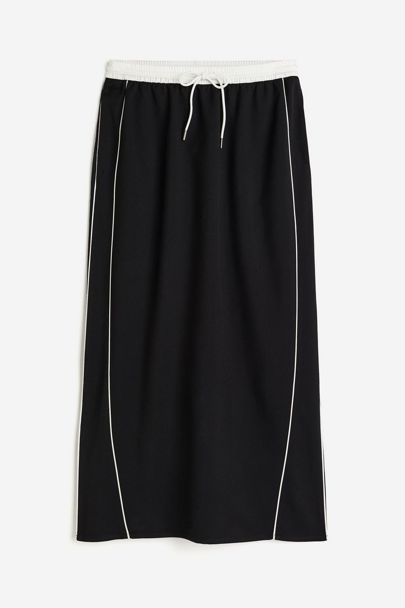 

Юбка женская H&M 1209995 черная M, Черный, 1209995