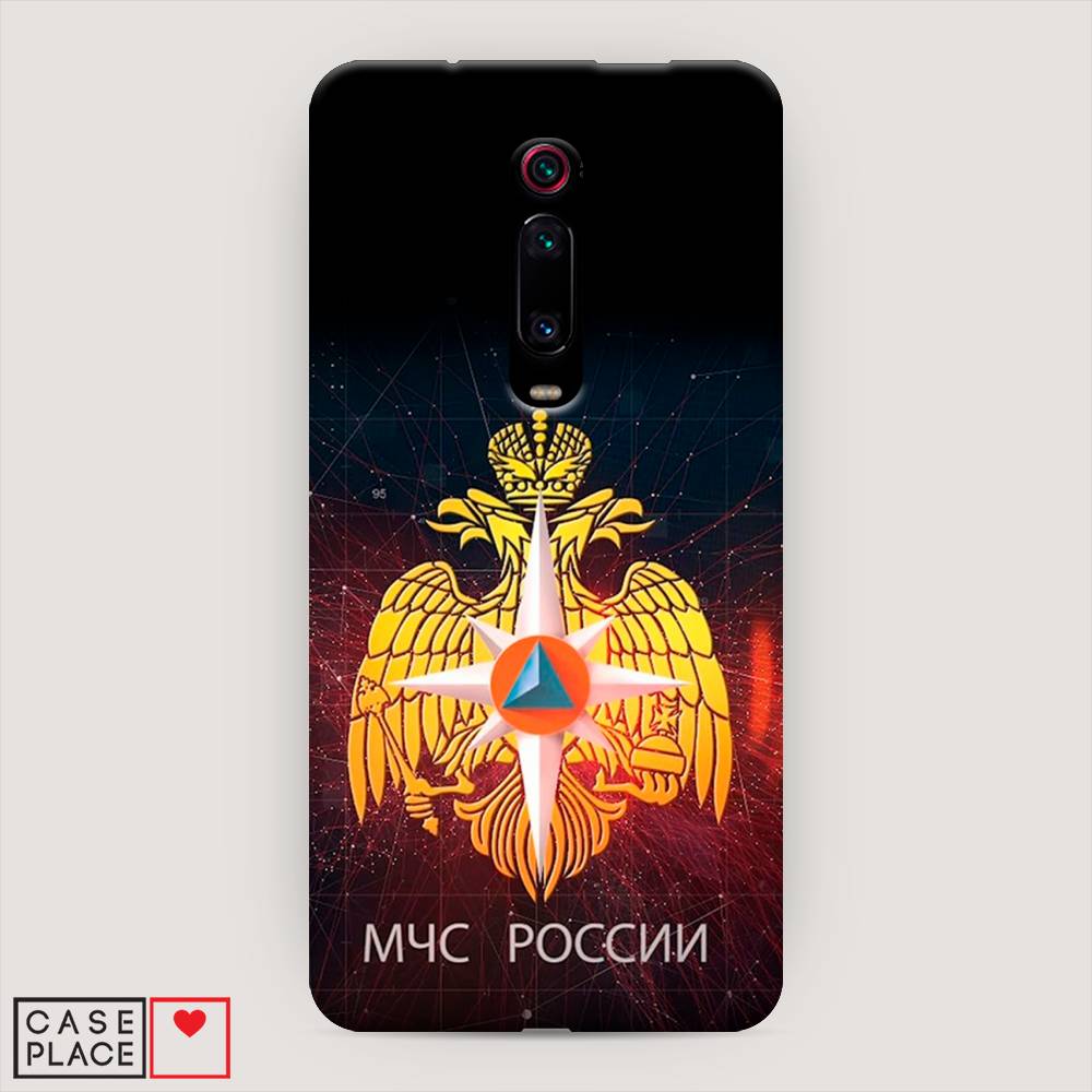 фото Пластиковый чехол "мчс россии" на xiaomi mi 9t pro awog