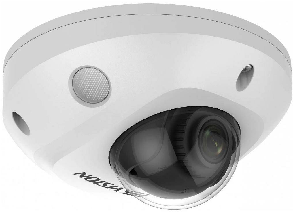 

Видеокамера Hikvision IP 2Мп уличная компактная с EXIR-подсветкой DS-2CD2523G2-IS, Белый