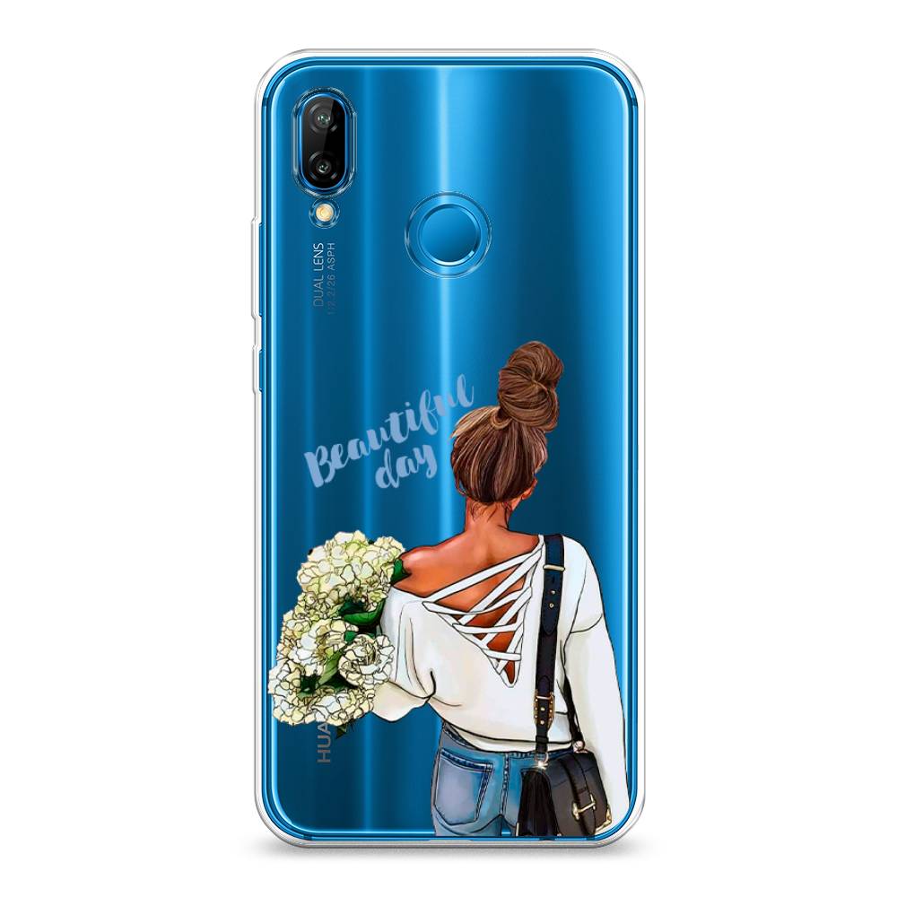 

Чехол Awog на Huawei Nova 3E "Beautiful day vector", Коричневый;белый;зеленый, 65650-6