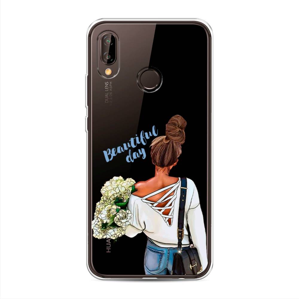 

Чехол Awog на Huawei Nova 3 "Beautiful day vector", Коричневый;белый;зеленый, 66150-6
