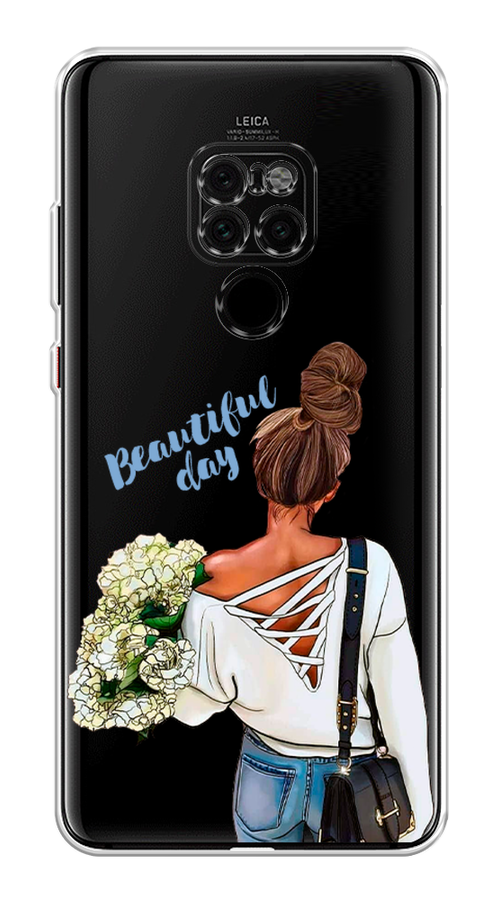 

Чехол Awog на Huawei Mate 20 "Beautiful day vector", Коричневый;белый;зеленый, 66850-6