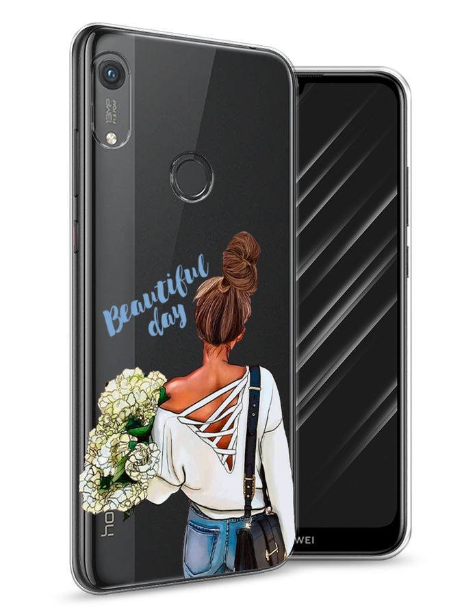 

Чехол Awog на Honor 8A (8A Pro/Prime) "Beautiful day vector", Коричневый;белый;зеленый, 68750-6