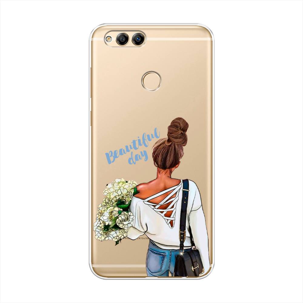 

Чехол Awog на Honor 7X "Beautiful day vector", Коричневый;белый;зеленый, 63750-6