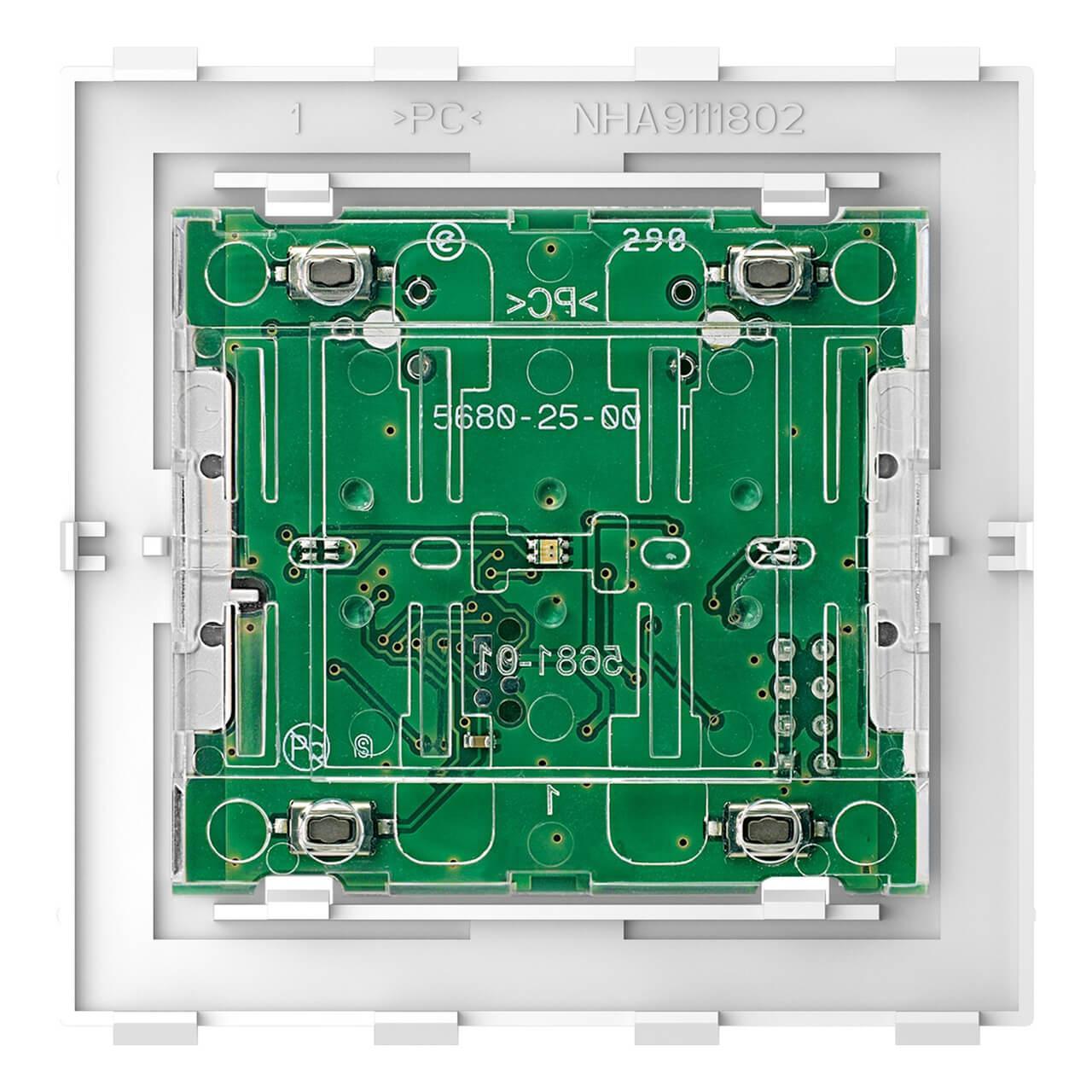 

Кнопочный модуль Schneider Electric Merten D-Life PlusLink Wiser BLE MTN5113-6000, Белый, Merten D-Life