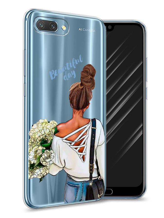 

Чехол Awog на Honor 10 "Beautiful day vector", Коричневый;белый;зеленый, 65350-6