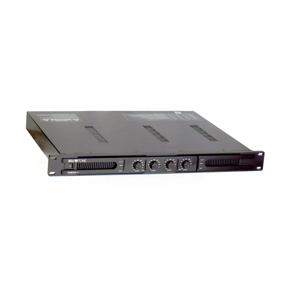

Усилитель мощности Invotone D300.4 черный, D300.4