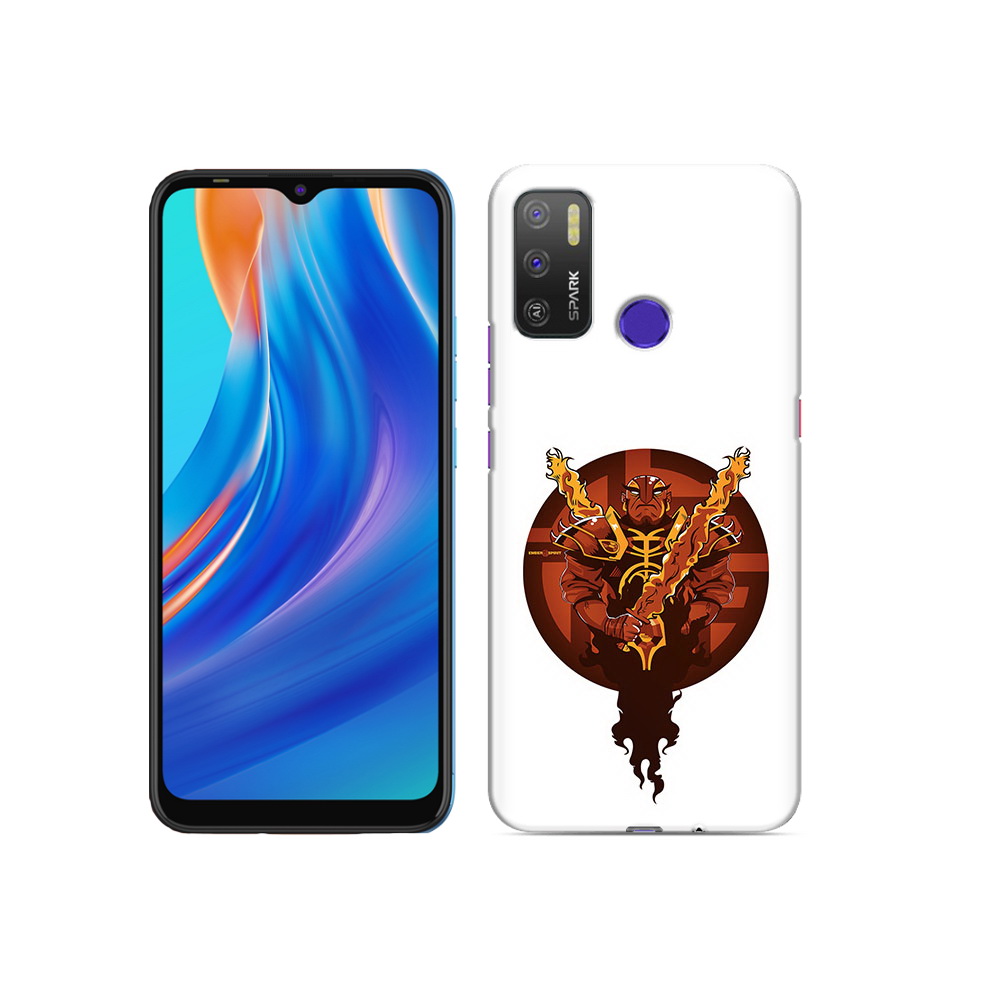 

Чехол MyPads Tocco для Tecno Spark 5 Air ember spirit, Прозрачный, Tocco