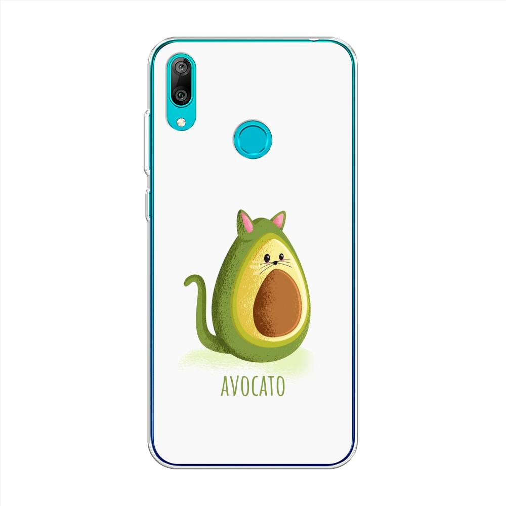 

Чехол Awog на Huawei Y7 2019 "Avocato", Зеленый;коричневый, 68450-10