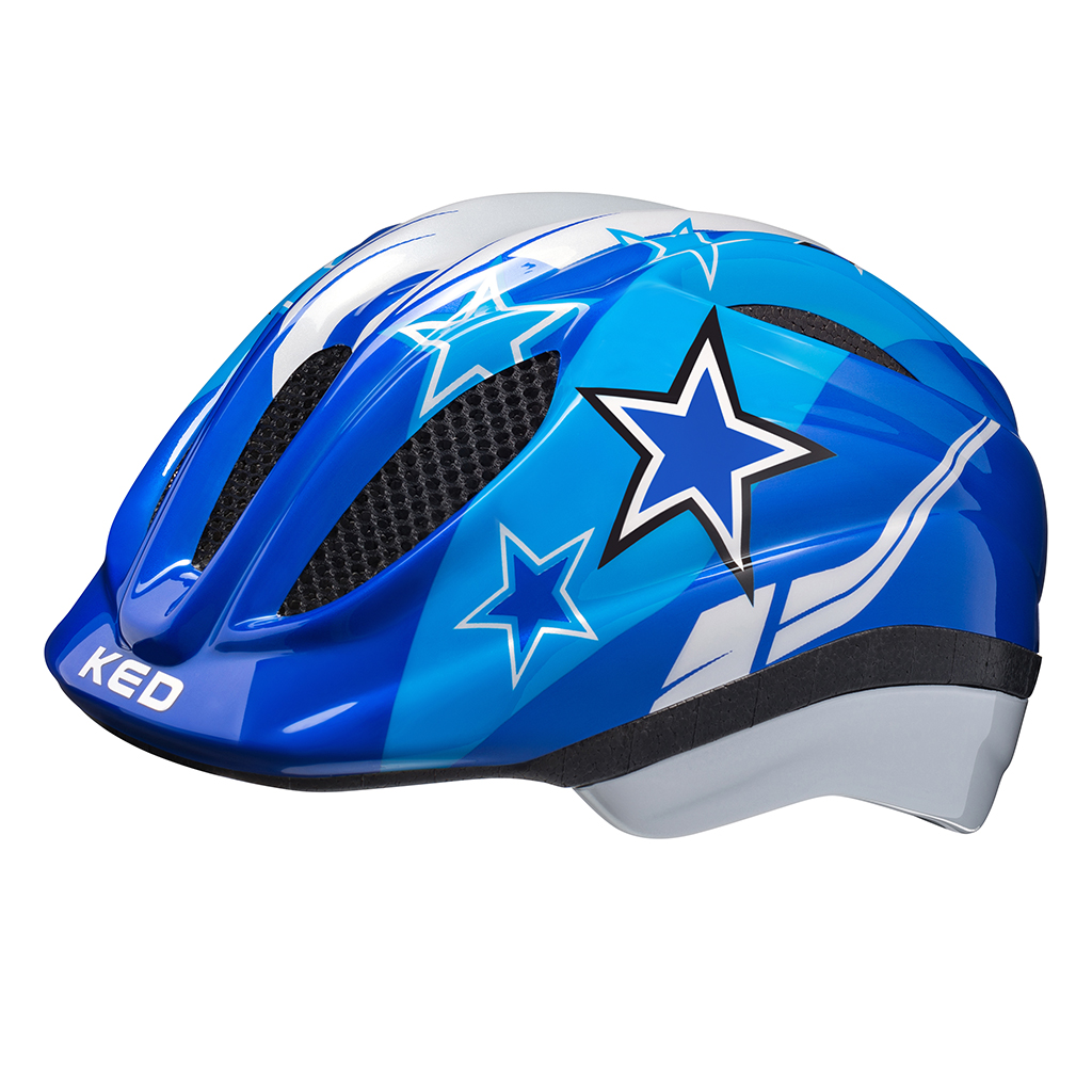 

Детский шлем KED Meggy Blue Stars M, Детский шлем KED Meggy Blue Stars