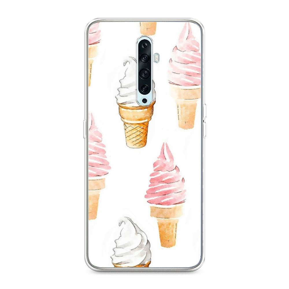 

Чехол Awog на Oppo Reno 2Z "Нарисованное мороженое", Разноцветный, 251850-10