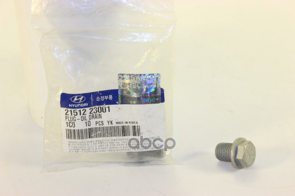 

Болт Слива Масла Hyundaikia 21512-23001 Hyundai-Kia 21512-23001