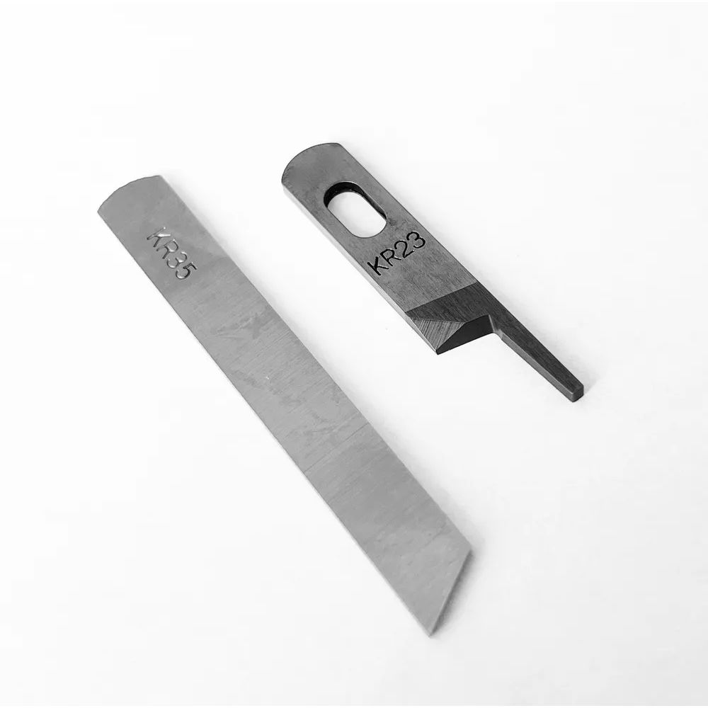 Нож KR35+KR23 комплект для пром оверлока JUKI, JACK, BRUCE, AURORA 747, 757, 767, E3, E4