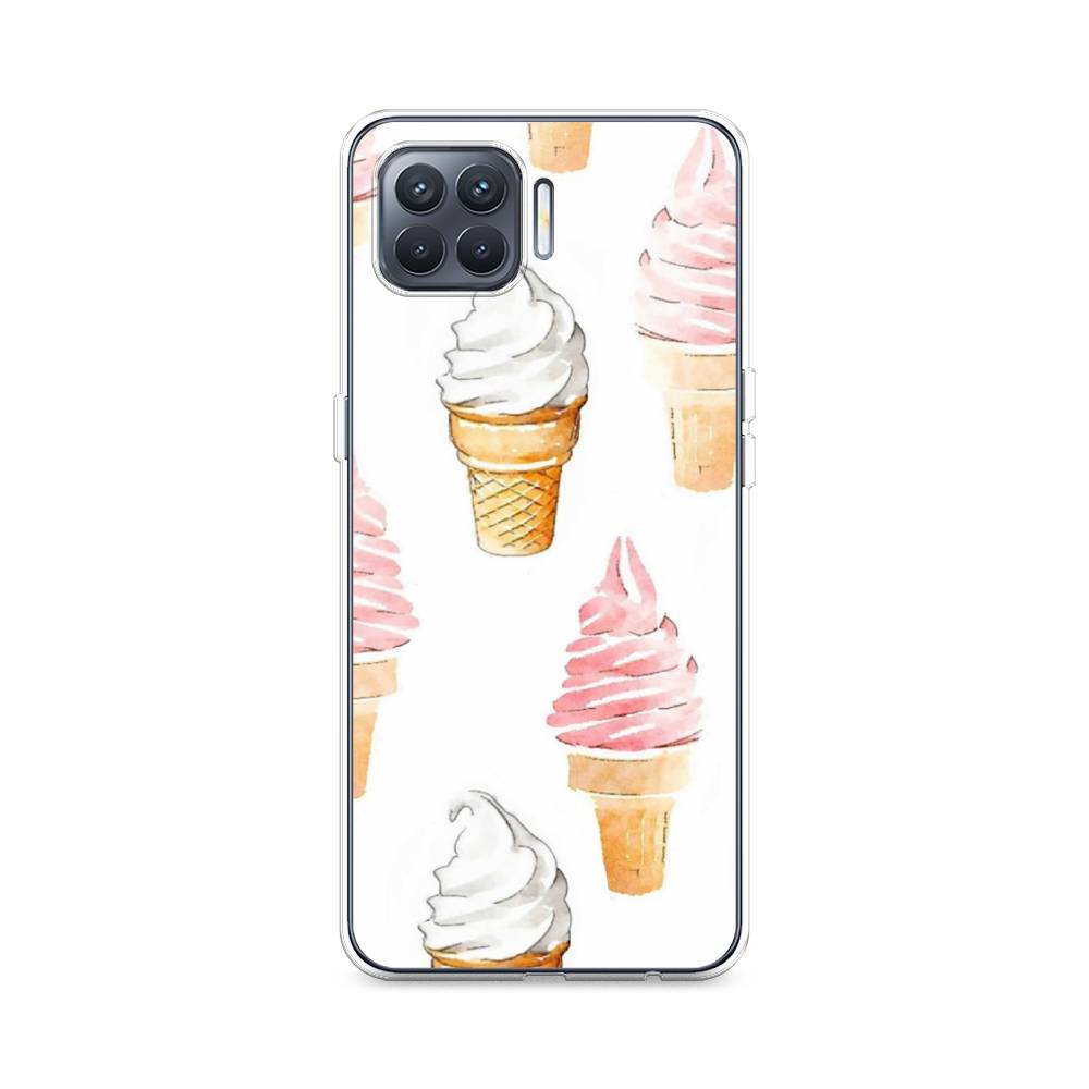 

Чехол Awog на Oppo Reno 4 Lite/A93 "Нарисованное мороженое", Разноцветный, 255350-10