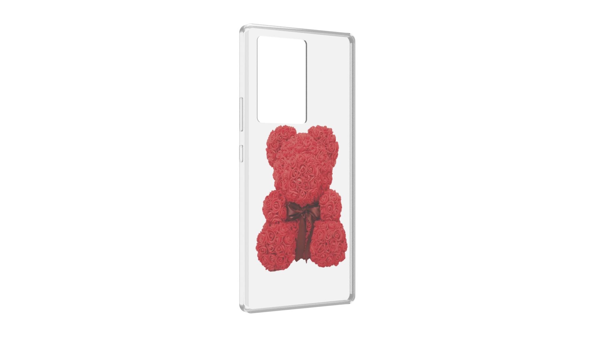 

Чехол MyPads мишка-из-розочек для ZTE Nubia Z40 Pro, Прозрачный, Tocco