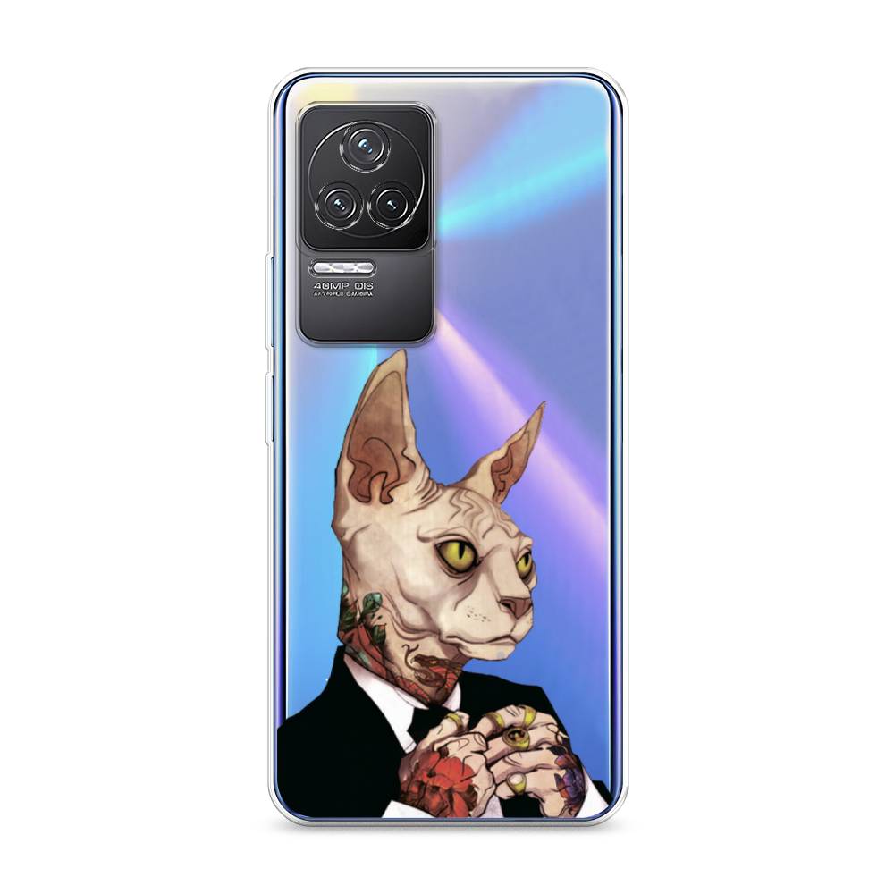 

Чехол Awog на Xiaomi Redmi K50 "Татуированный сфинкс", Разноцветный, 312250-7