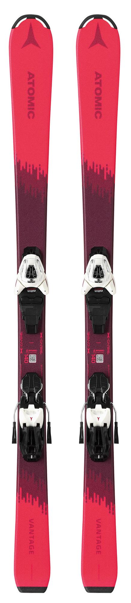 фото Горные лыжи atomic vantage girl x 130-150 + l 6 gw 2021, red, 130 см
