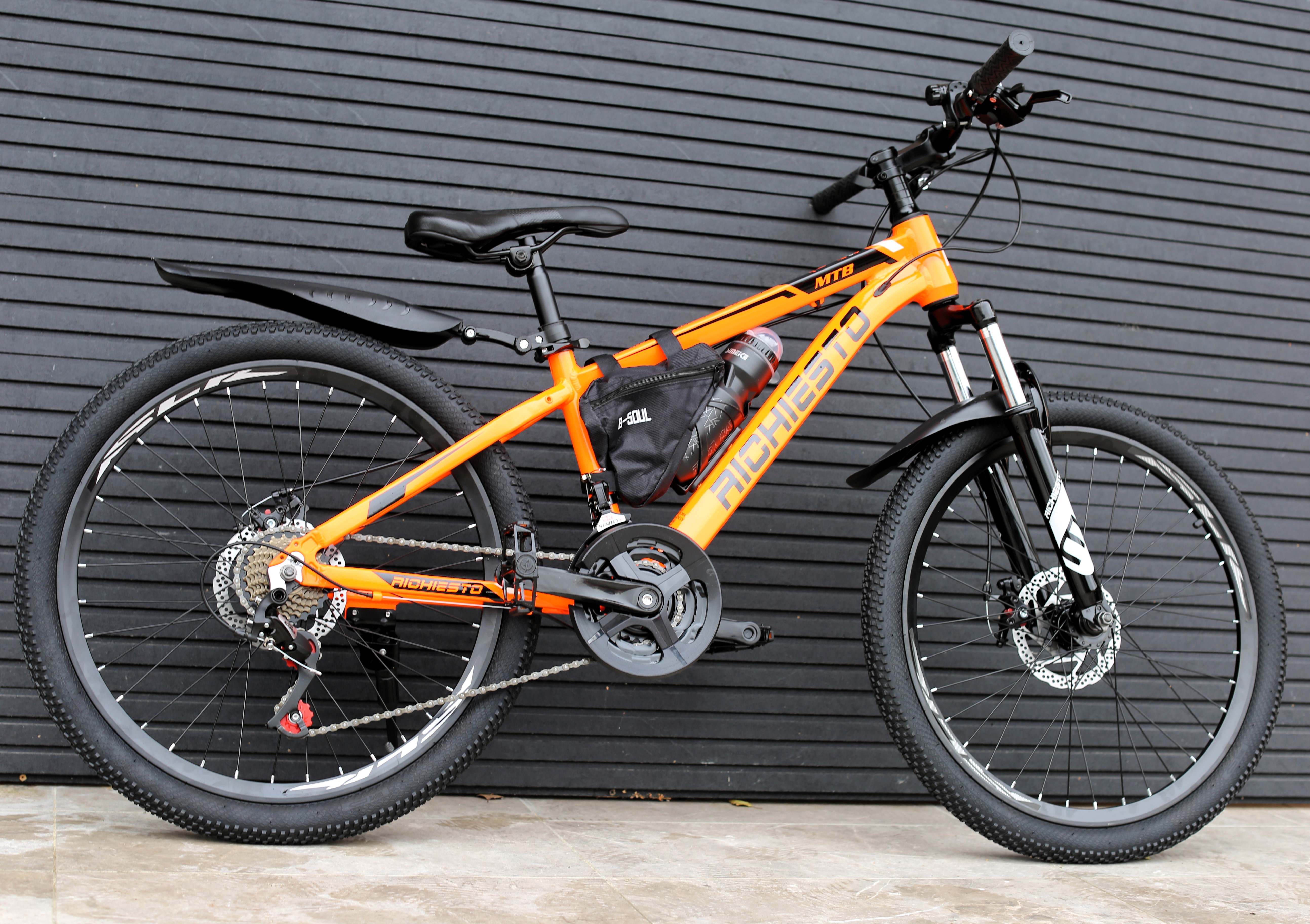 Велосипед Richiesto 24 2023 рост 135-165 оранжевый 2210000₽