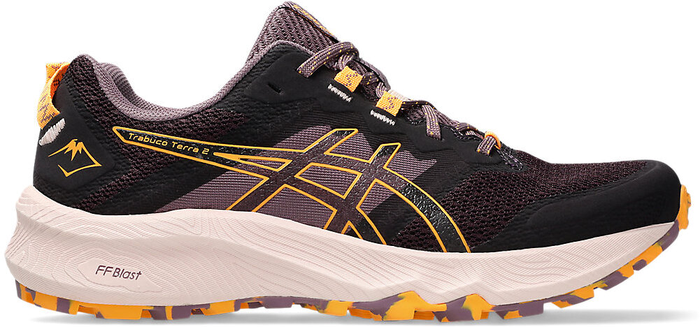 Кроссовки женские Asics TRABUCO TERRA 2 черные 6 US Вьетнам черный