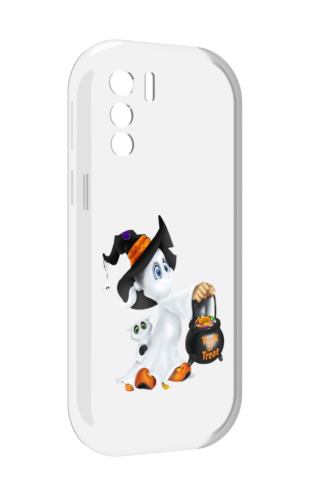 

Чехол MyPads Маленький призрак для UleFone Note 13P, Прозрачный, Tocco