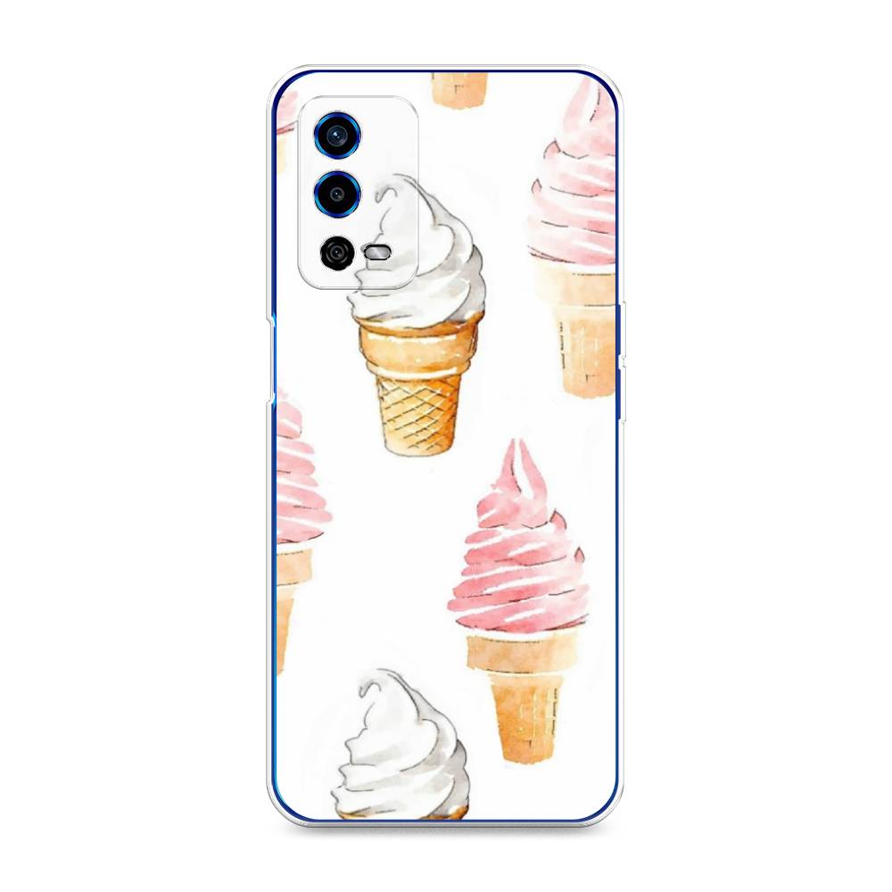 

Чехол Awog на Oppo A55 4G "Нарисованное мороженое", Разноцветный, 259150-10
