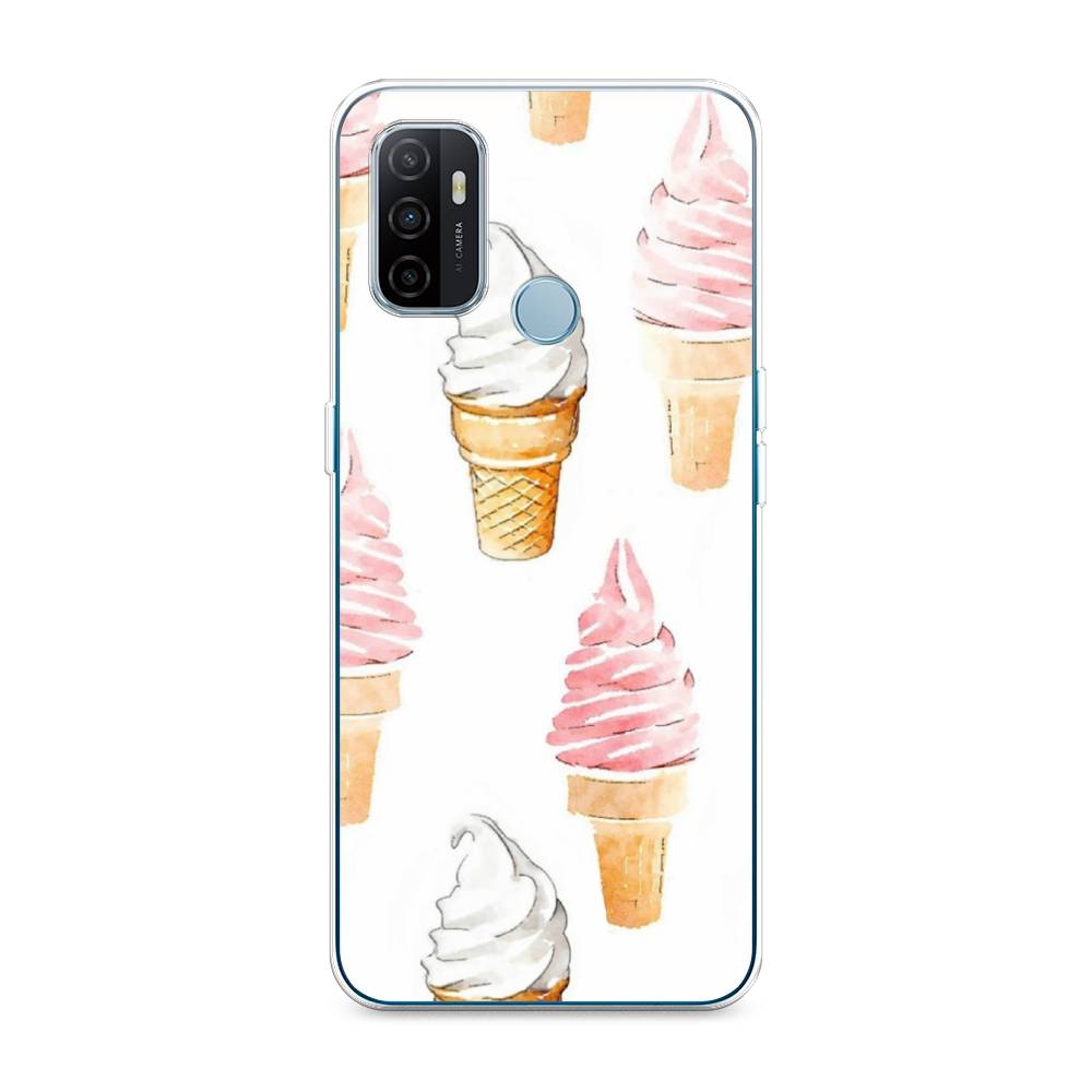 

Чехол Awog на Oppo A53 "Нарисованное мороженое", Разноцветный, 254350-10