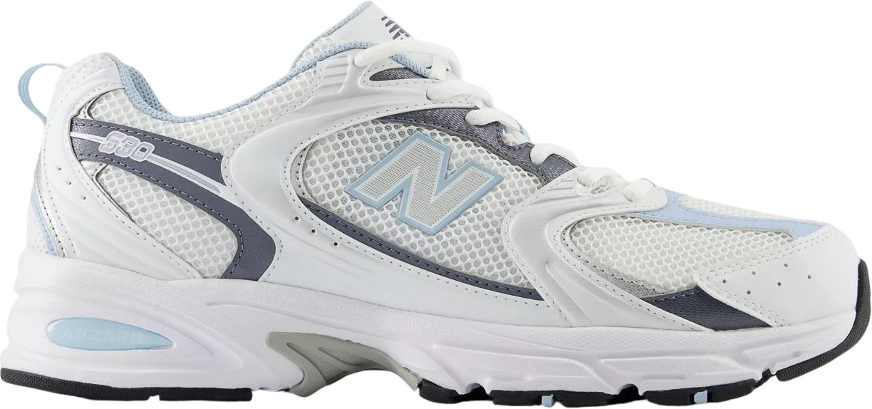 

Кроссовки мужские New Balance NB 530 белые 10.5 US, Белый, NB 530
