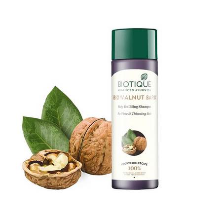 Шампунь для волос Biotique Bio Walnut Bark с маслом грецкого ореха, 120 мл